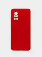 Красный чехол силиконовый для Huawei Nova 8 (Хуавей Нова 8), Silicone Cover