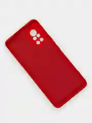 Красный чехол силиконовый для Huawei Nova 8 (Хуавей Нова 8), Silicone Cover