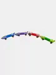 Машинка по типу Hot Wheels "Гармошка" , pop tubes, поп ит, трубка гофра