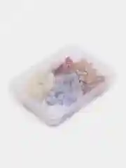 Фиолетовый сухоцветы в контейнере