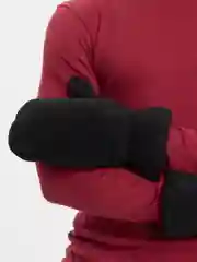 Угольный варежки мужские утепленные, флис