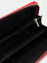 Бордовый кошелёк женский