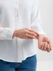Белый рубашка женская "Сьюзи"