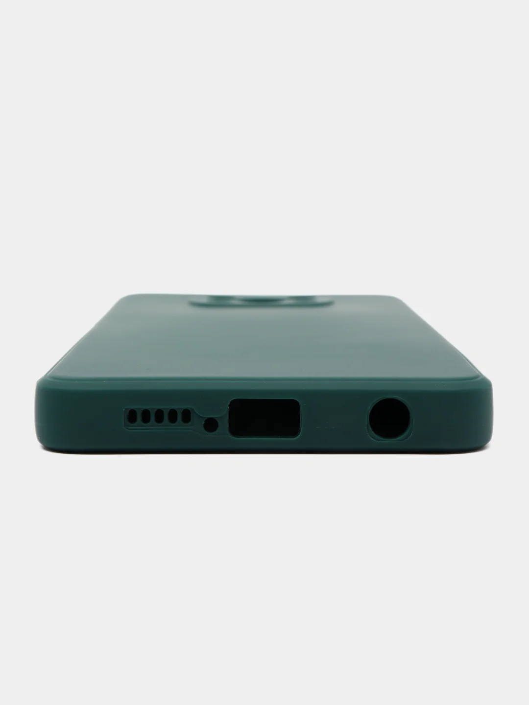 Зеленый силиконовый чехол для Xiaomi Poco X3 NFC / X3 Pro, с защитой камеры