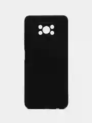 Черный силиконовый чехол для Xiaomi Poco X3 NFC / X3 Pro, с защитой камеры