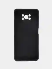 Черный силиконовый чехол для Xiaomi Poco X3 NFC / X3 Pro, с защитой камеры
