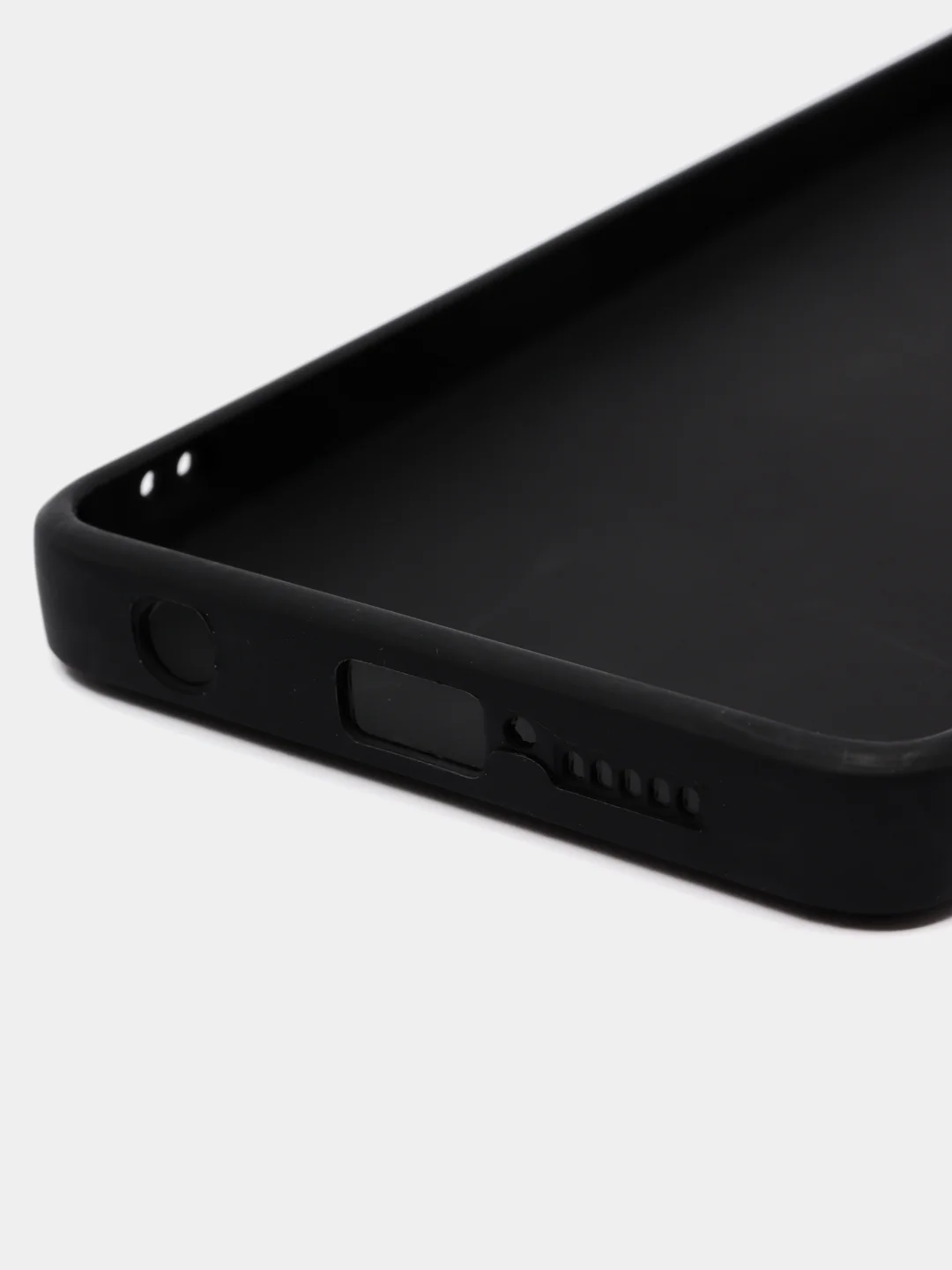 Черный силиконовый чехол для Xiaomi Poco X3 NFC / X3 Pro, с защитой камеры