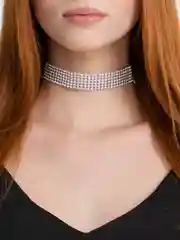 Чокеры со стразами