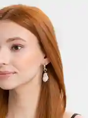 Серьги с барочным жемчугом, вечерние серьги, новогодние серьги