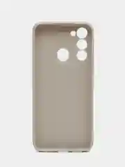Серый чехол Tecno Spark GO 2022, Tecno Spark 8C силиконовый, цветной, матовый