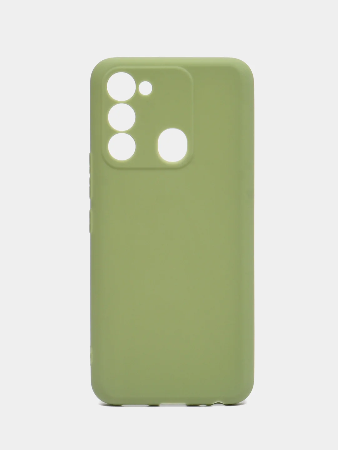 Лесной зеленый чехол Tecno Spark GO 2022, Tecno Spark 8C силиконовый, цветной, матовый