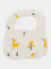 Голубой нагрудник детский, хлопковый, 2 штуки комплект