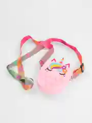Коралловый детская силиконовая сумочка / сумка для девочки / сумка для мальчика
