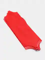 Бордовый бант "Шар", 15 см