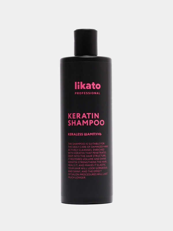Шампунь KERALESS мягко очищающий волосы и насыщающий их кератином,Likato professional 400