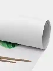 Зеленый декоративная наклейка на стену "Растения в вазах"