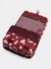 Багровый косметичка - органайзер женская, дорожная сумка,  24*18,5 см. Ликвидация товара!