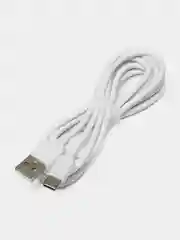 Белый зарядный кабель USB, Lightning, Micro, Type-C, 1, 2, 3 м