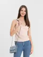 Голубой сумка женская