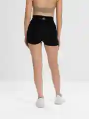 Черный шорты женские, спортивные, короткие
