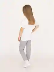 Серый меланж брюки детские, домашние