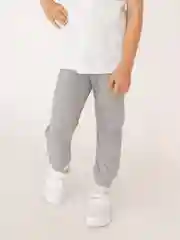 Серый меланж брюки детские, домашние