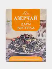 Чай АЗЕРЧАЙ "Дары Востока", черный байховый, с айвой, листовой, 90 г