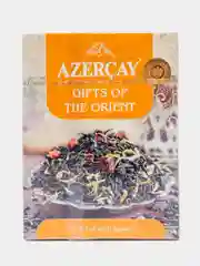 Чай АЗЕРЧАЙ "Дары Востока", черный байховый, с айвой, листовой, 90 г