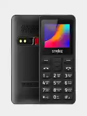 Черный мобильный телефон Strike S10 2023