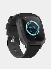 Черный детские смарт часы с видеозвонком Smart Baby Watch Wonlex KT11S 4G