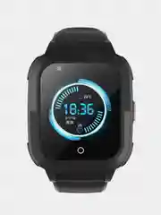 Черный детские смарт часы с видеозвонком Smart Baby Watch Wonlex KT11S 4G