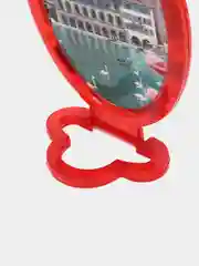 Зеркало складное-подвесное косметическое, одностороннее, овальное