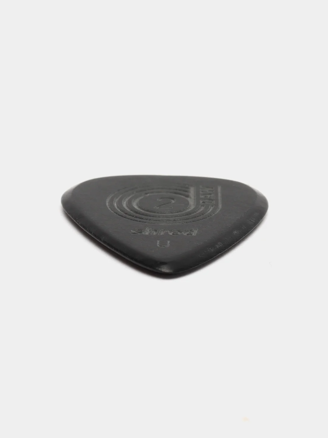 Черный медиаторы для гитары DAW MAN Picks Shredline Standart, черные, 1.5 мм, 2 мм, 3 мм