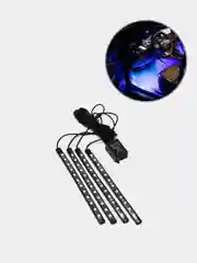 RGB подсветка ног и салона авто, со звуковым контроллером Bluetooth FAROCARO
