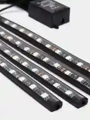 RGB подсветка ног и салона авто, со звуковым контроллером Bluetooth FAROCARO