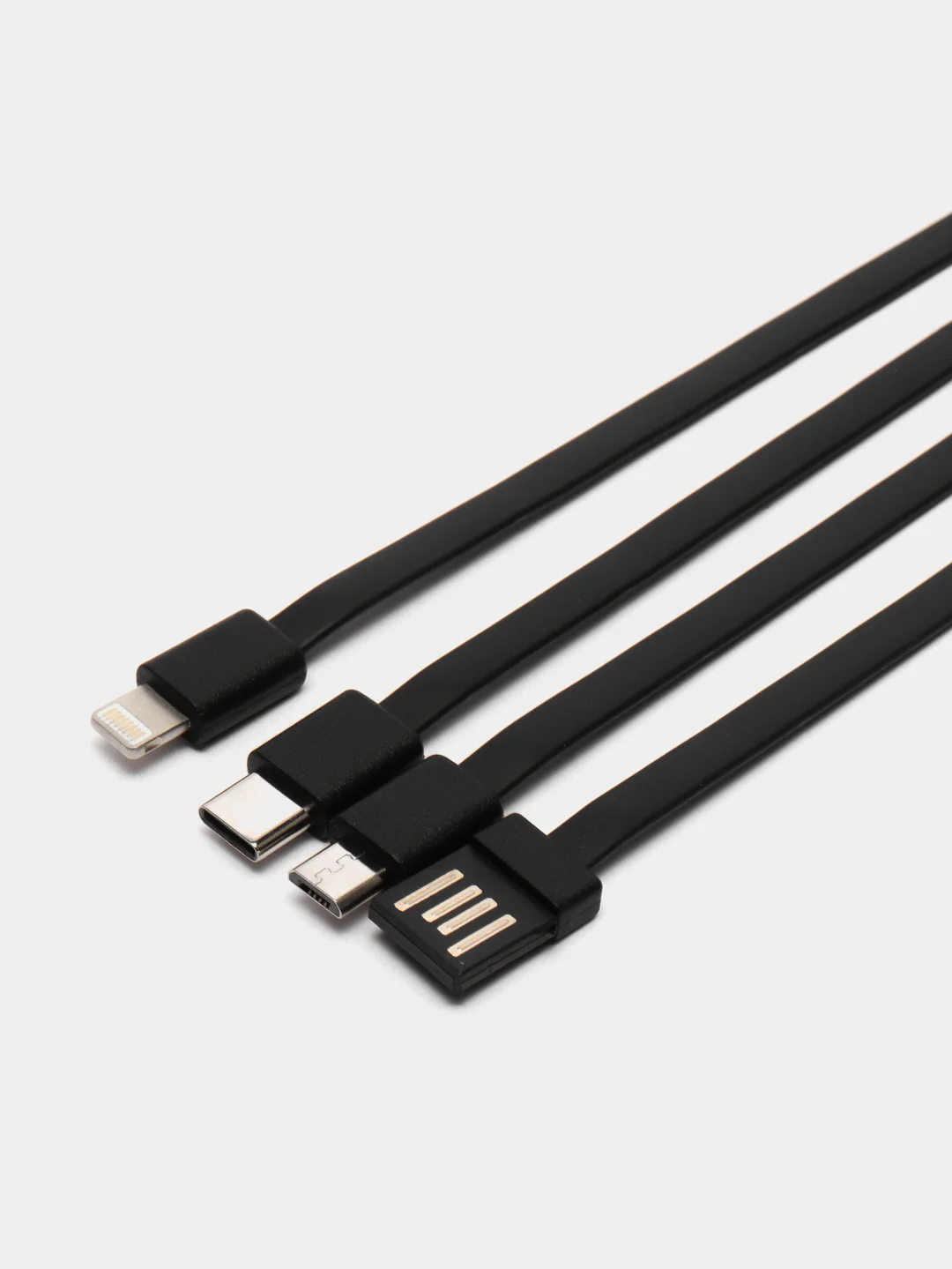 Внешний аккумулятор со встроенными кабелями BJ20, powerbank, 10000 мАч