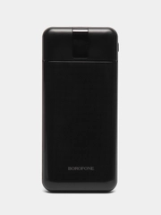 Внешний аккумулятор со встроенными кабелями BJ20, powerbank, 10000 мАч