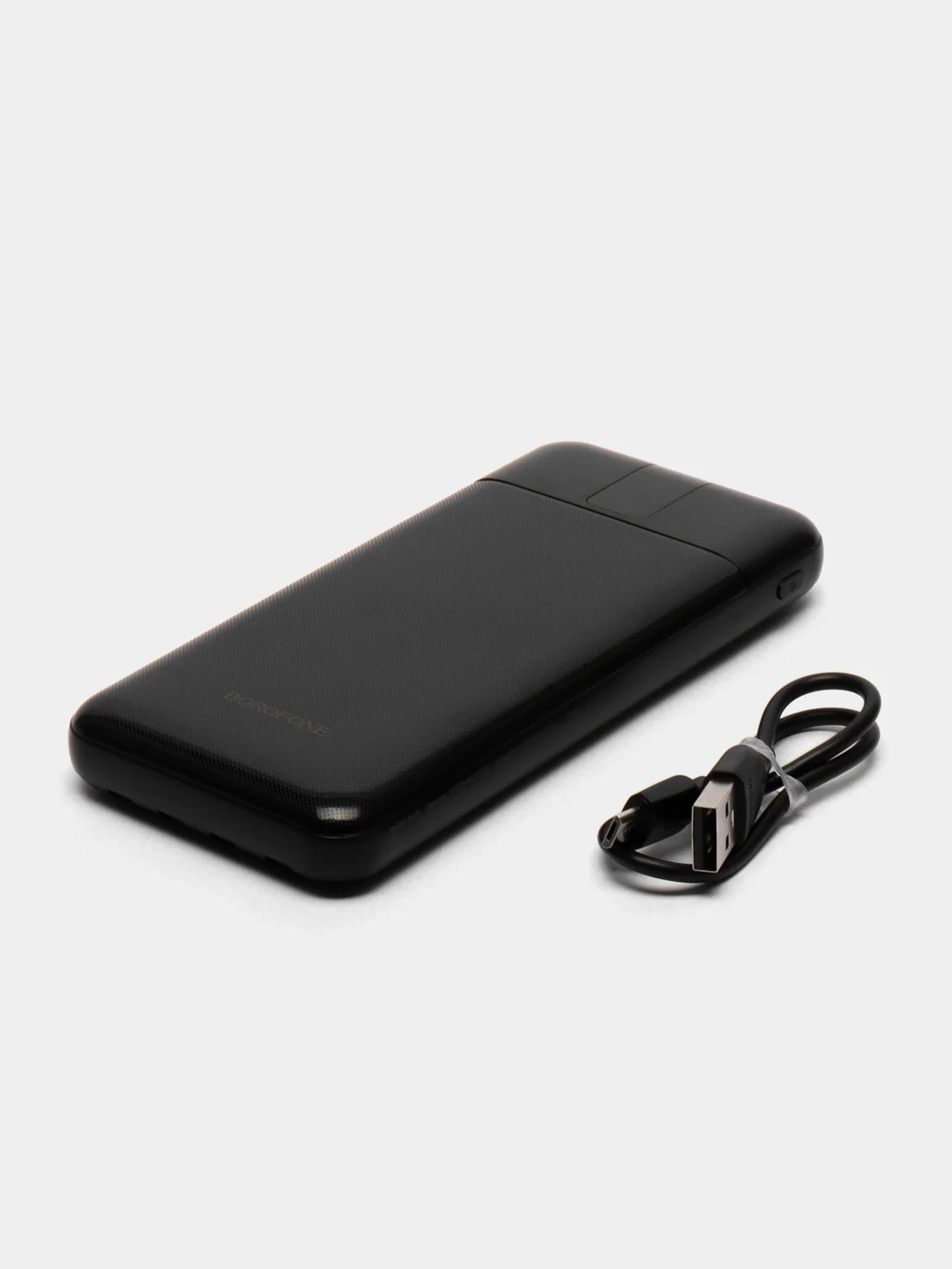 Внешний аккумулятор со встроенными кабелями BJ20, powerbank, 10000 мАч