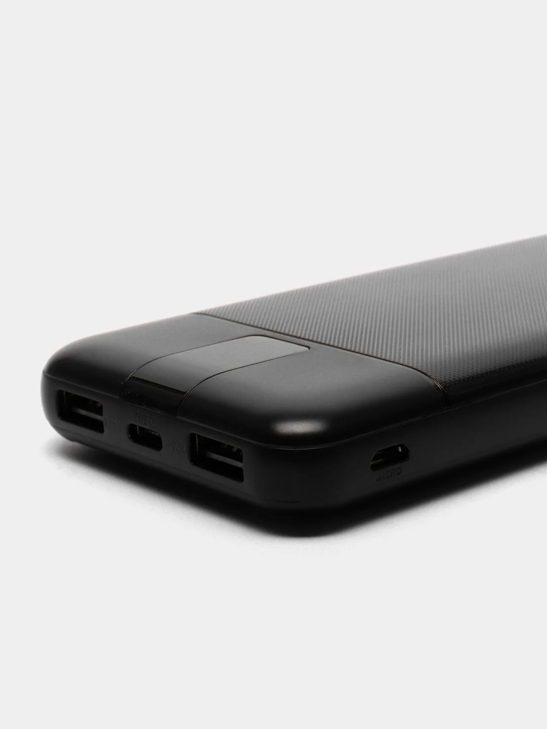 Внешний аккумулятор со встроенными кабелями BJ20, powerbank, 10000 мАч