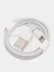 Белый кабель зарядный для Apple iPhone 1 метр (USB/Lightning)