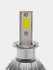 Автомобильные светодиодные лампы LED (H1, H3, H4, H7, H11) 6500K, (в комплекте 2 лампы)