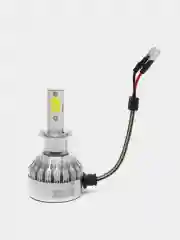 Автомобильные светодиодные лампы LED (H1, H3, H4, H7, H11) 6500K, (в комплекте 2 лампы)