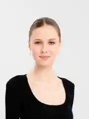 Золотой серьги с подвеской "Сердце"