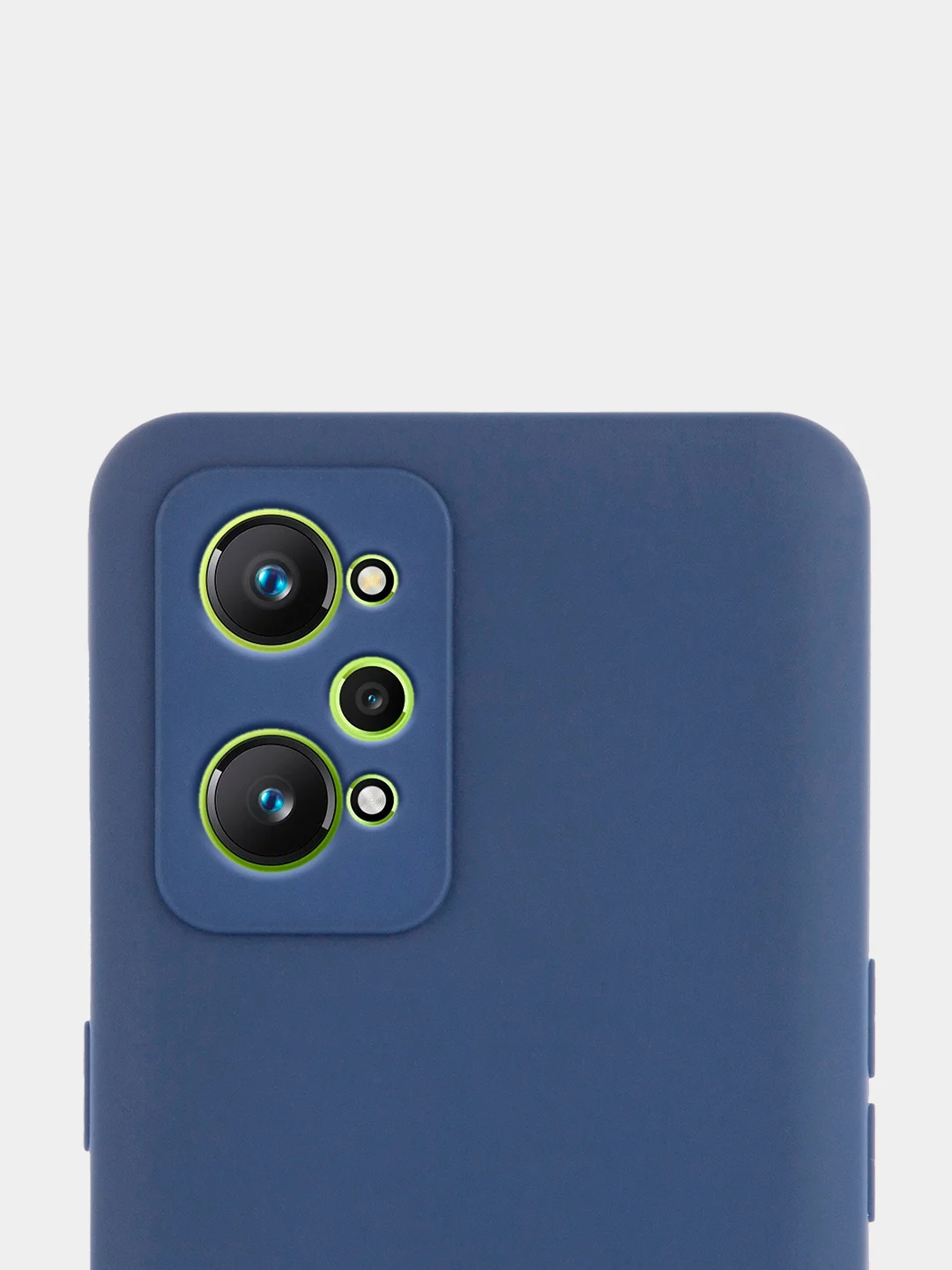 Синий меланж чехол для Realme GT Neo 2, GT Neo 3T и Q5 Pro, с матовым покрытием и защитой модуля камер
