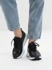 Угольный кроссовки женские, демисезонные, экокожа