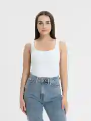 Белый топ женский