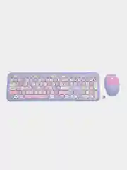 Фиолетовый беспроводной мультимедийный комплект: клавиатура + мышь Smartbuy 666395AG-W