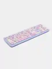Фиолетовый беспроводной мультимедийный комплект: клавиатура + мышь Smartbuy 666395AG-W