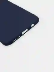 Темно-синий чехол Samsung Galaxy A50  / A50s / A30s / Самсунг Галакси А50 силиконовый цветной матовый