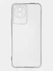 Прозрачный чехол силиконовый ROSCO для VIVO Y02, с защитой камер и от прилипания